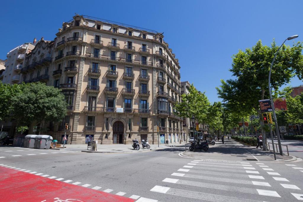 ホテル オスタリン バルセロナ グラン ビア エクステリア 写真